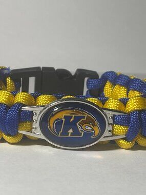 Kent State Golden Flashes NCAA Paracord Bracelet NEW